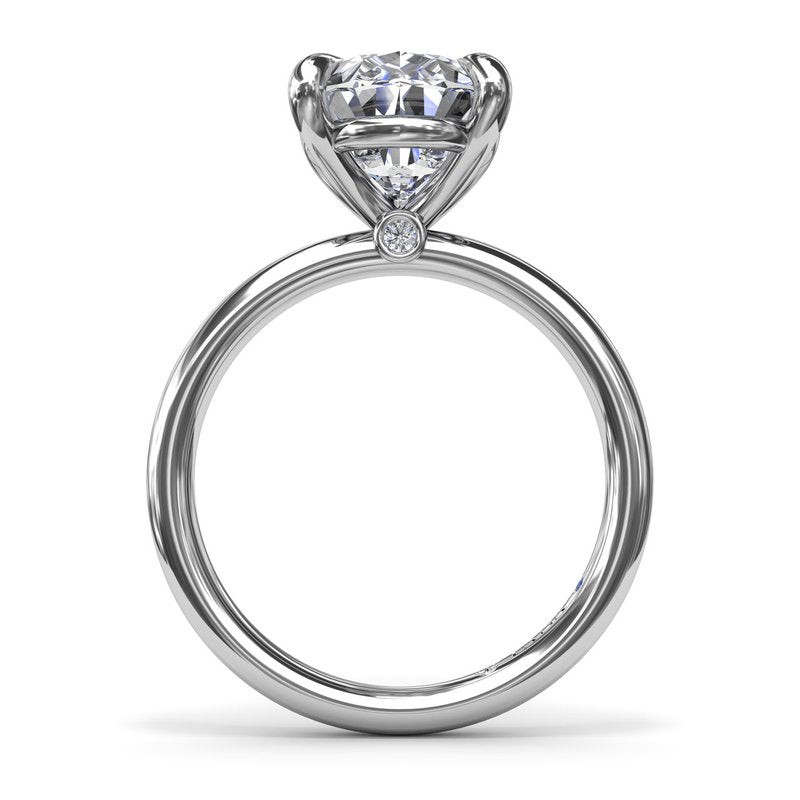 Five Prong Engagement Ring S4179 - TBird