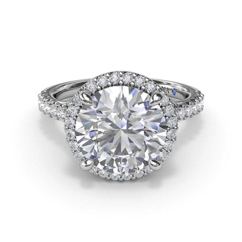 Striking and Strong Diamond Engagement Ring S4185 - TBird