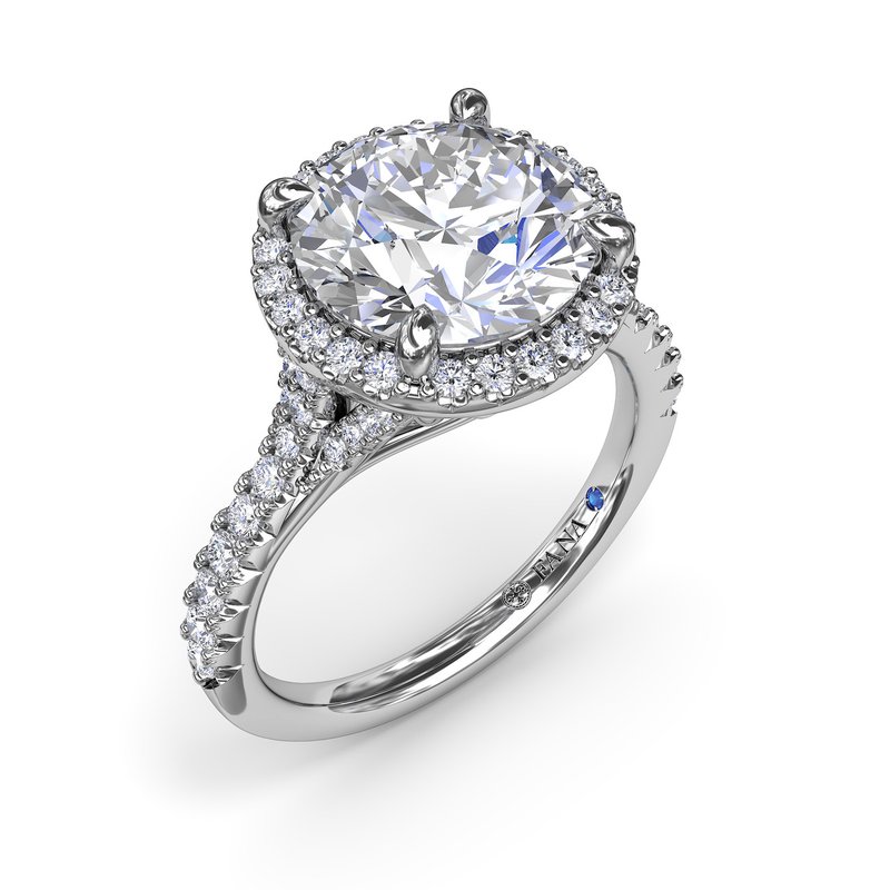 Striking and Strong Diamond Engagement Ring S4185 - TBird