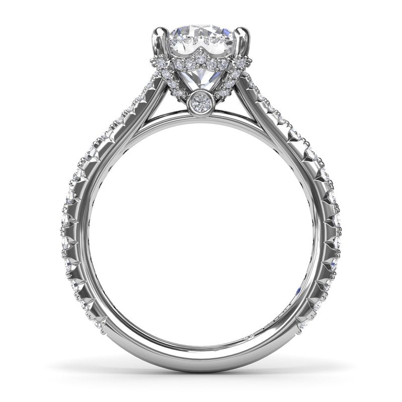 Split Shank Diamond Engagement Ring S4189 - TBird