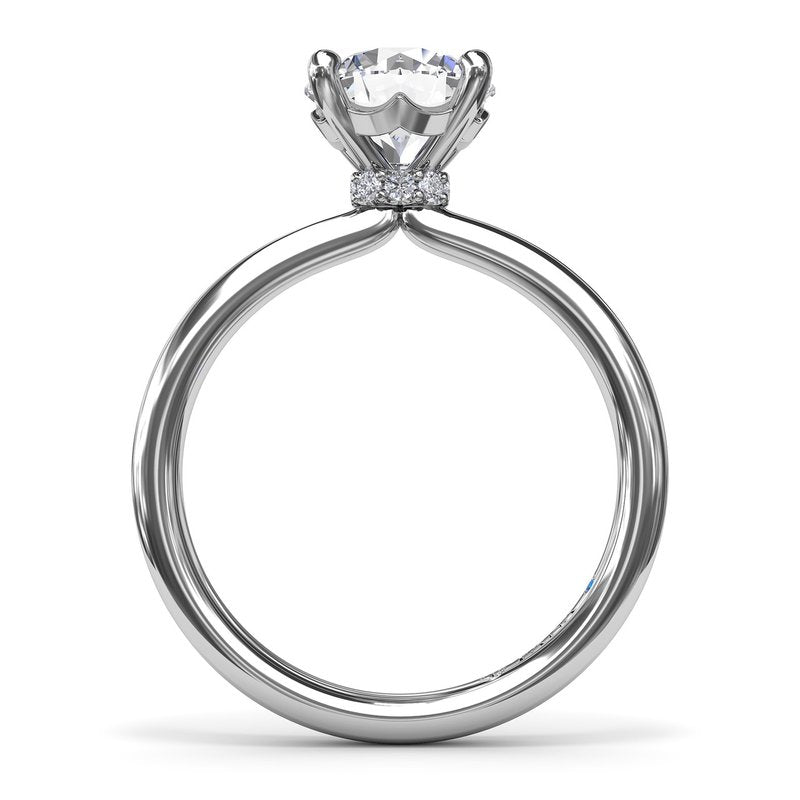 Hidden Halo Engagement Ring S4190 - TBird