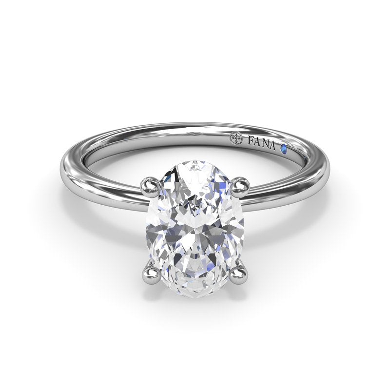 Hidden Halo Engagement Ring S4195 - TBird