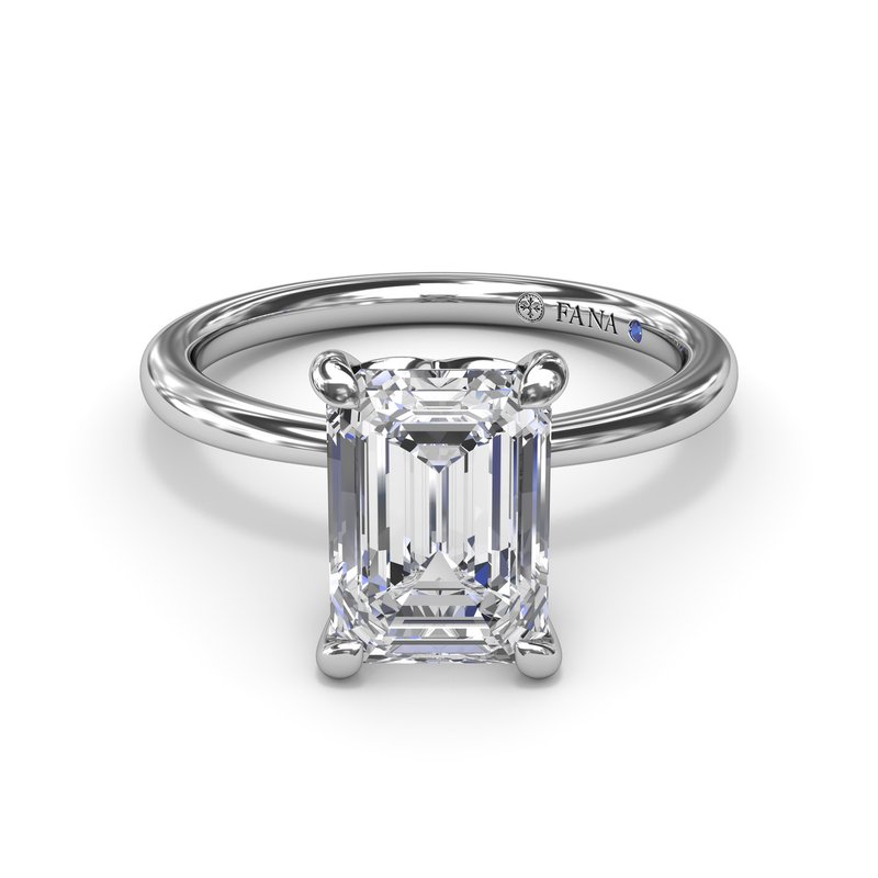 Hidden Halo Diamond Engagement Ring S4196 - TBird