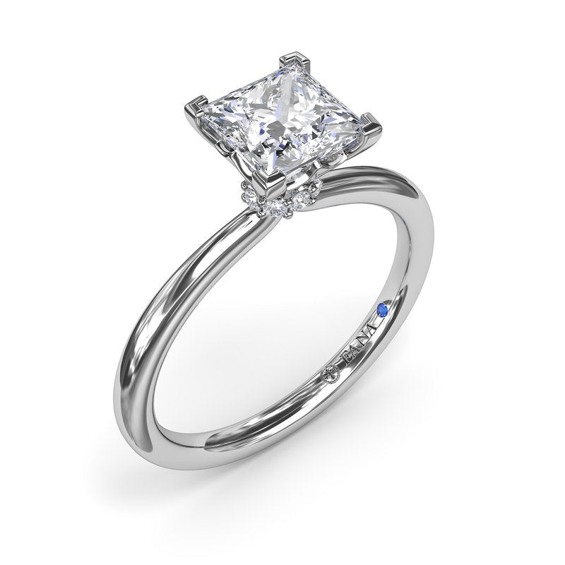 Princess-Cut Diamond Engagement Ring S4197 - TBird