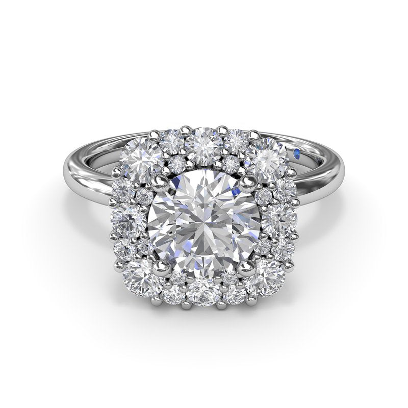 Graduated Diamond Engagement Ring S4203 - TBird