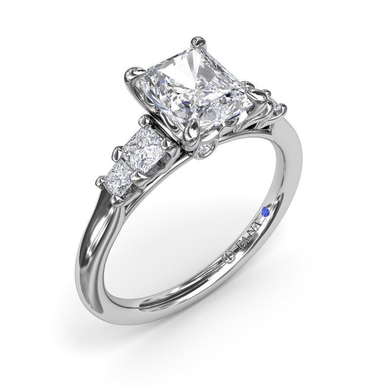 Princess Cut Diamond Engagement Ring S4216 - TBird