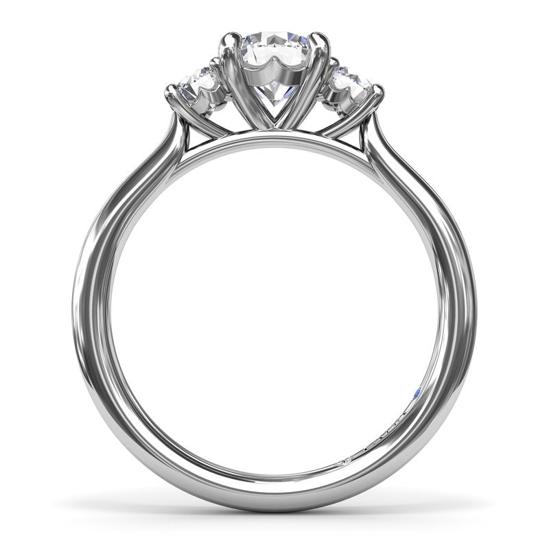 Three-Stone Diamond Engagement Ring S4241 - TBird