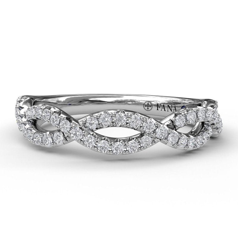 Diamond Wedding Band W3826 - TBird