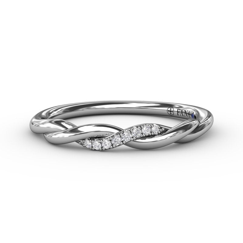 Diamond Wedding Band W4005 - TBird