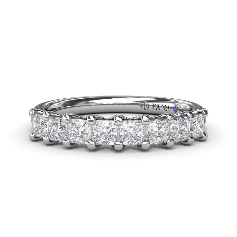 Princess Cut Diamond Wedding Band W4218 - TBird