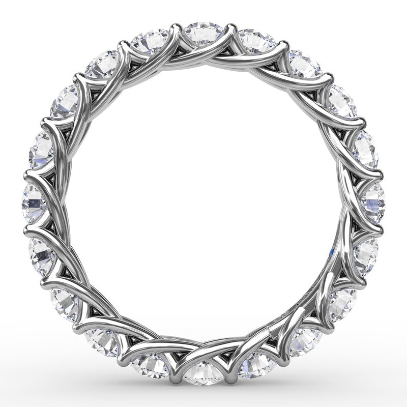 2.54ct Woven Eternity Band W6137 - TBird