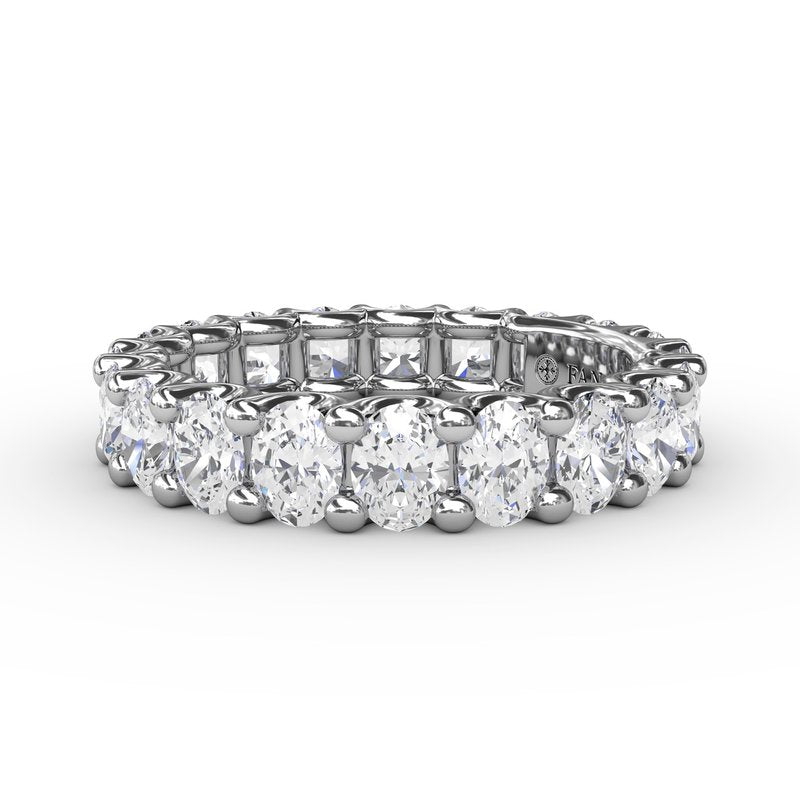 3.3ct Oval Diamond Eternity Band W6141 - TBird