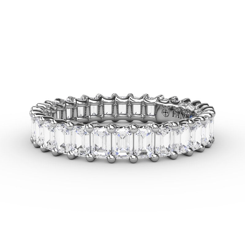 2.39ct Emerald Cut Eternity Band W6143 - TBird