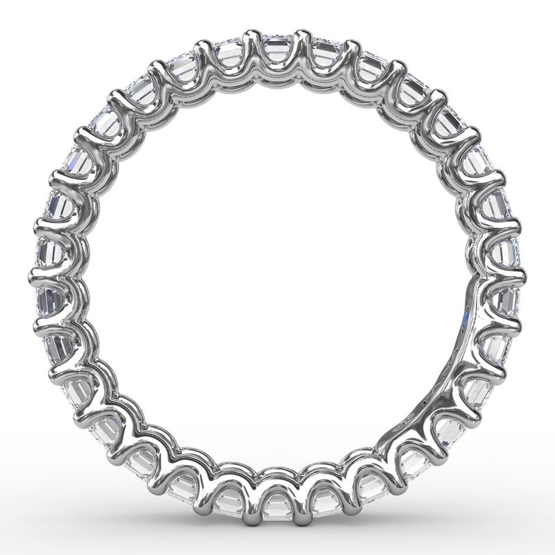 2.39ct Emerald Cut Eternity Band W6143 - TBird