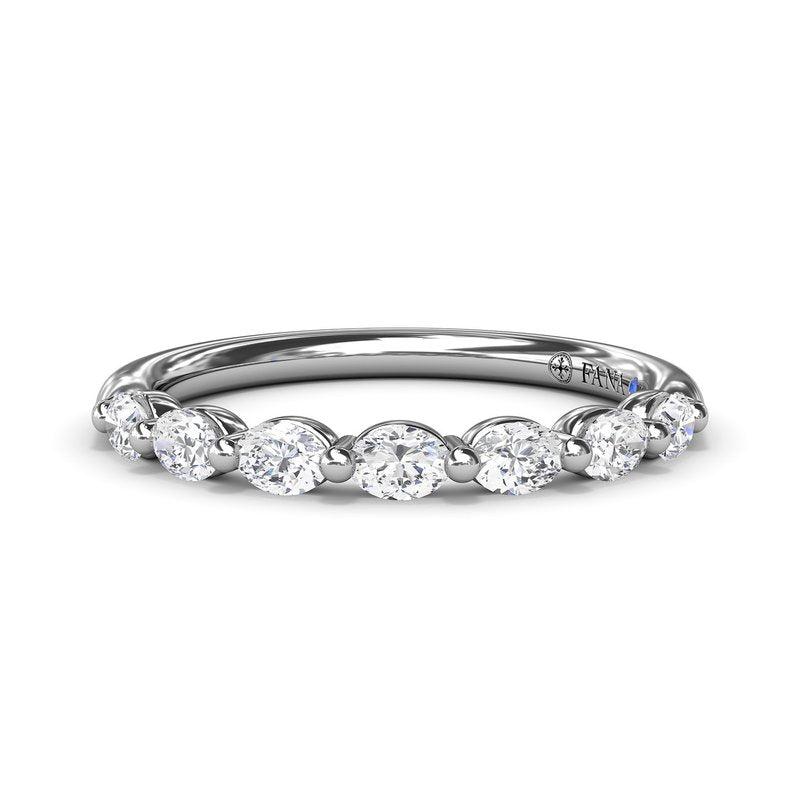 Angelic Oval Diamond Band W6606 - TBird