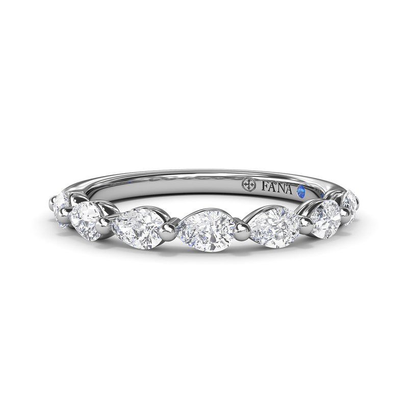 Angelic Oval Diamond Band W6608 - TBird