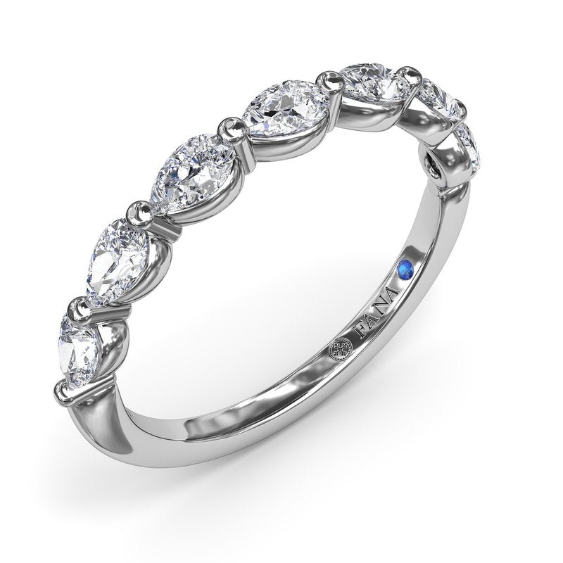 Angelic Oval Diamond Band W6608 - TBird