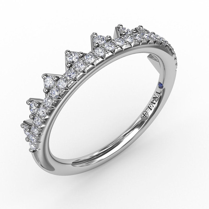 Tiara Style Diamond Band W7272 - TBird