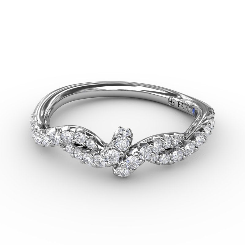 Tie the Knot Diamond Ring W7439 - TBird