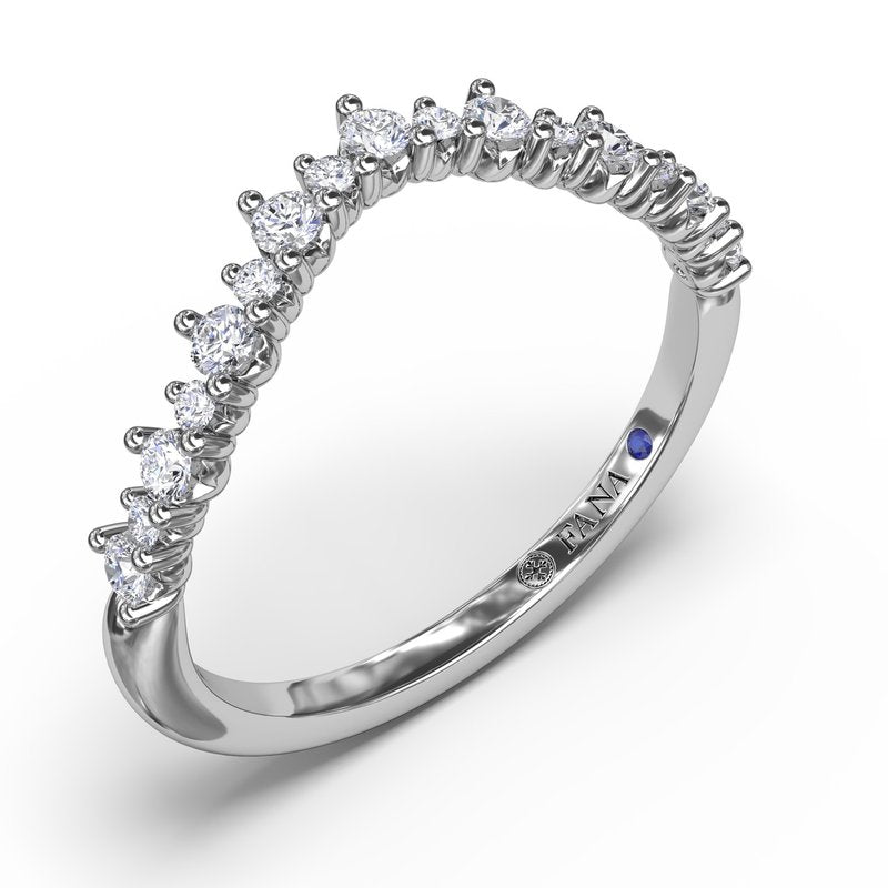 Shared Prong Diamond Band W7453 - TBird