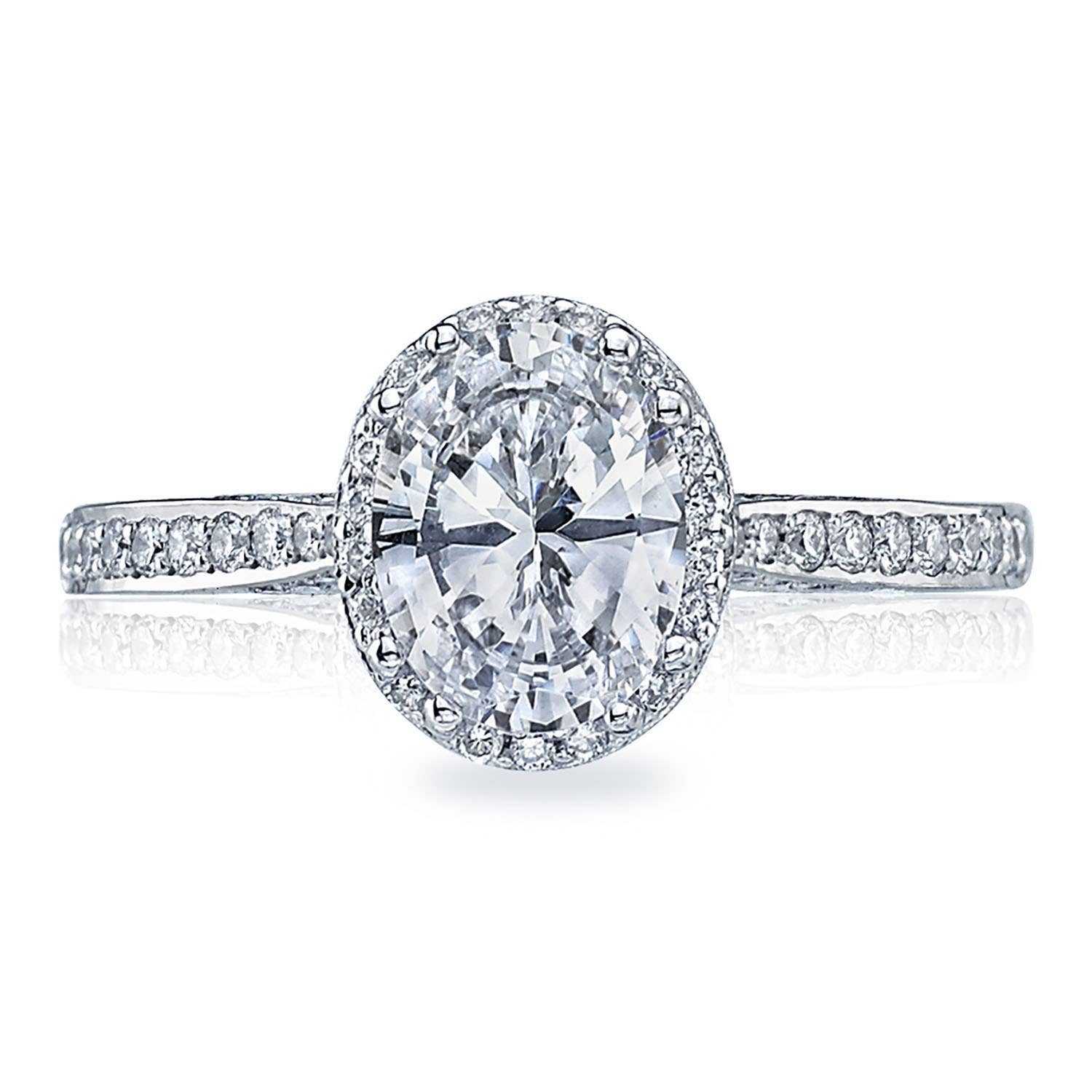 Dantela | Oval Bloom Engagement Ring 2620OVSMP