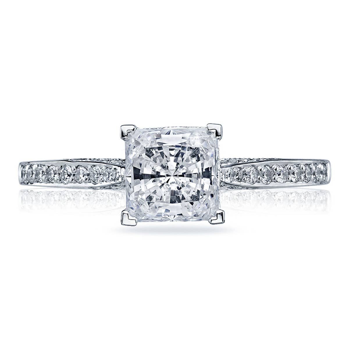 Dantela | Princess Solitaire Engagement Ring 2638PRP55