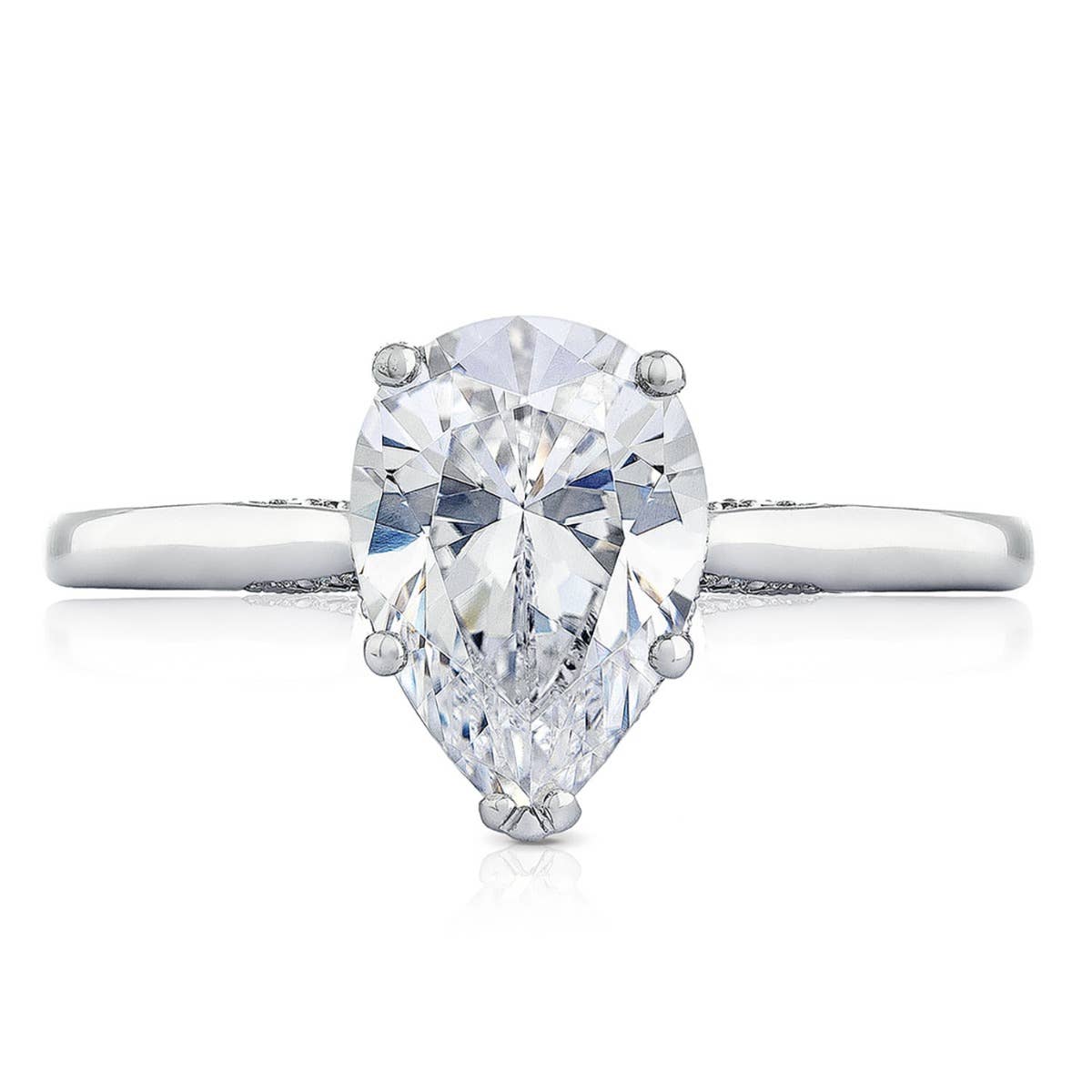 Simply TACORI | Pear Solitaire Engagement Ring 2650PS9X6