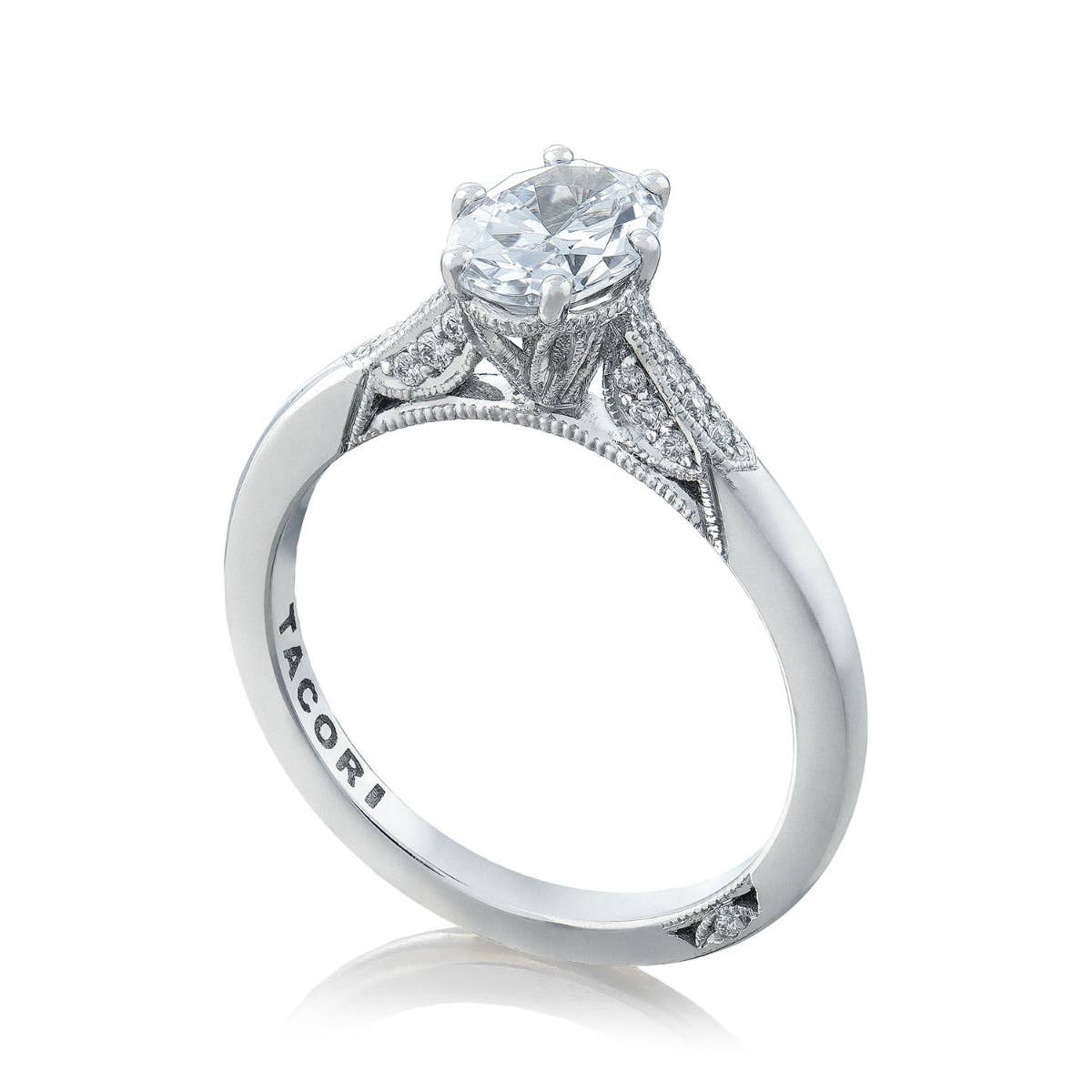 Simply TACORI | Oval Solitaire Engagement Ring 2651OV7X5