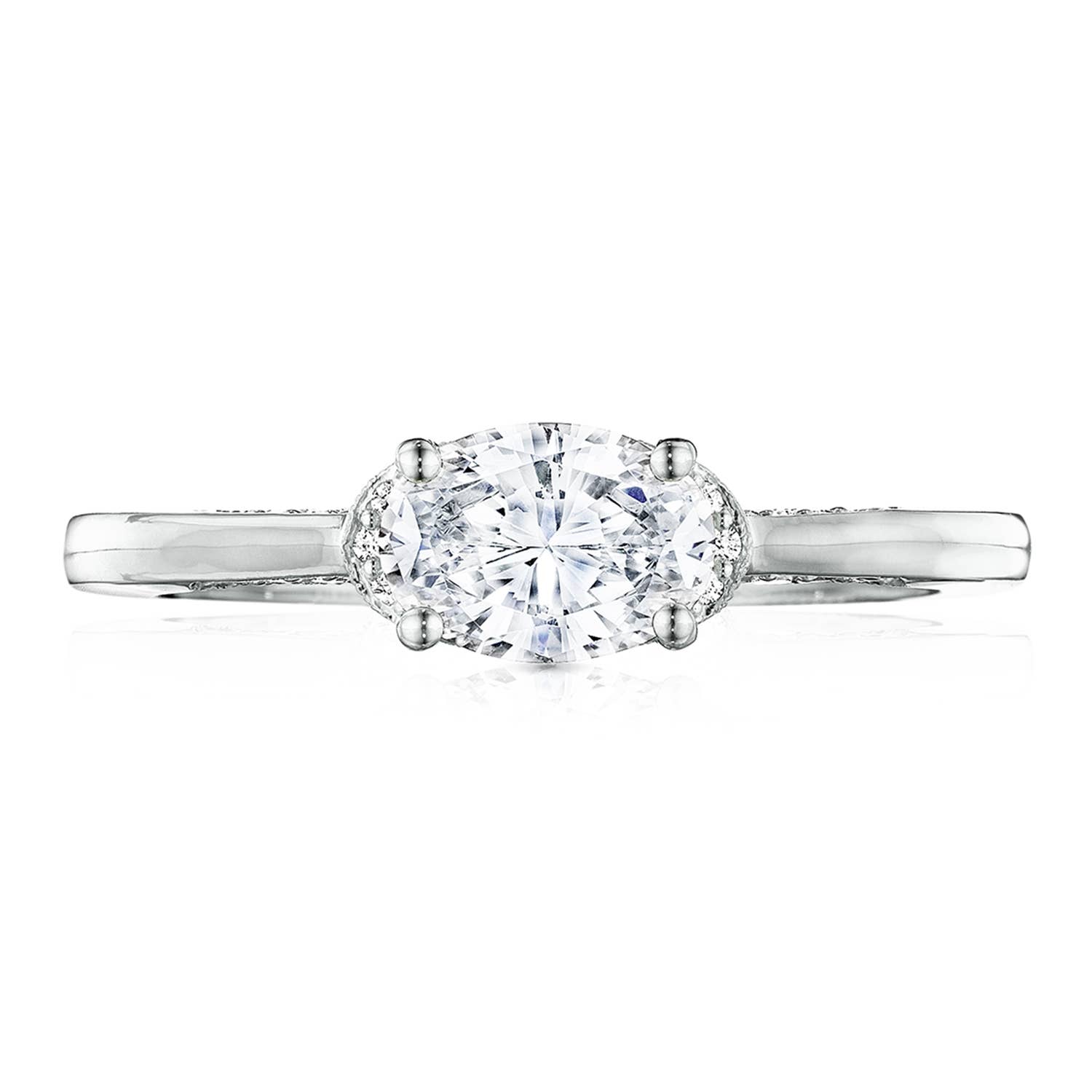 Simply TACORI | Oval Solitaire Engagement Ring 2654OV7X5