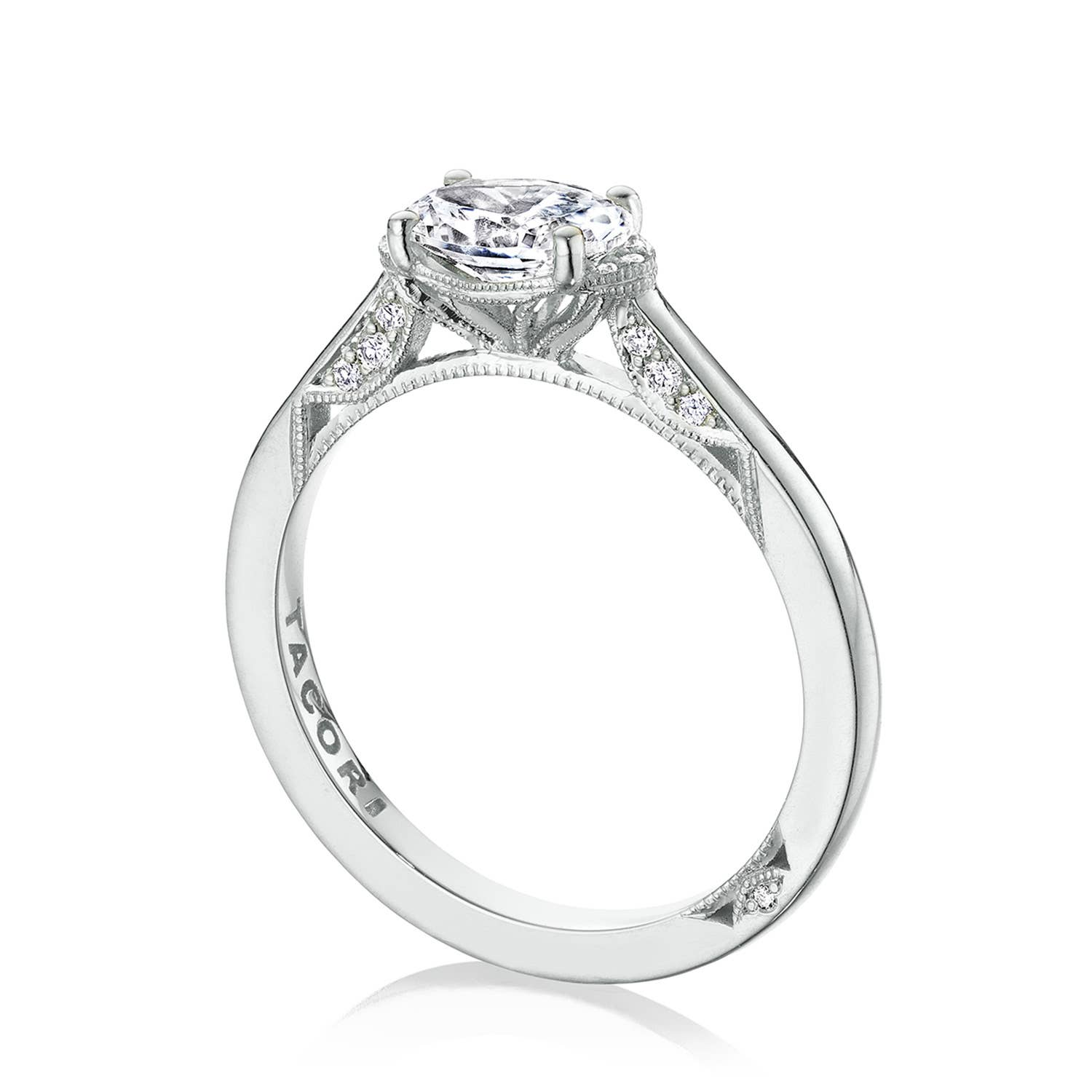 Simply TACORI | Oval Solitaire Engagement Ring 2654OV7X5