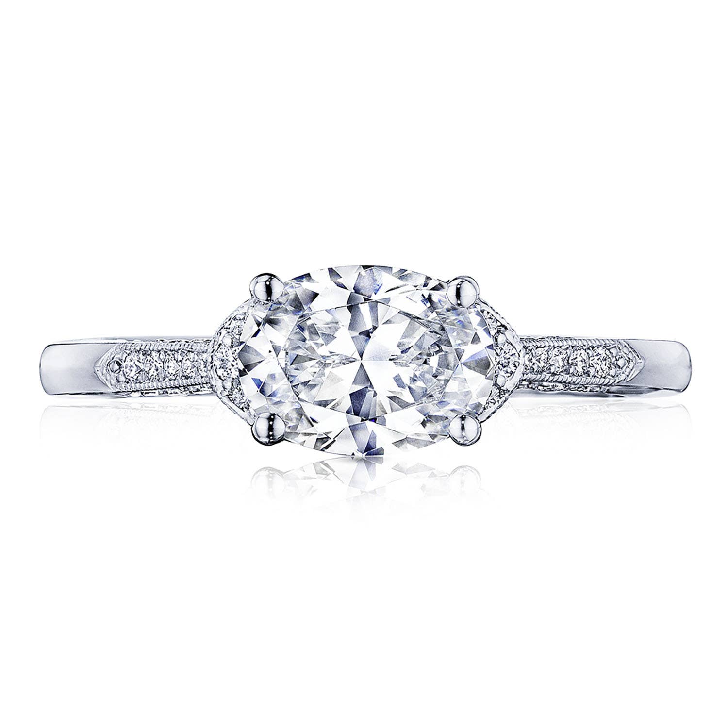 Simply TACORI | Oval Solitaire Engagement Ring 2655OV8X6