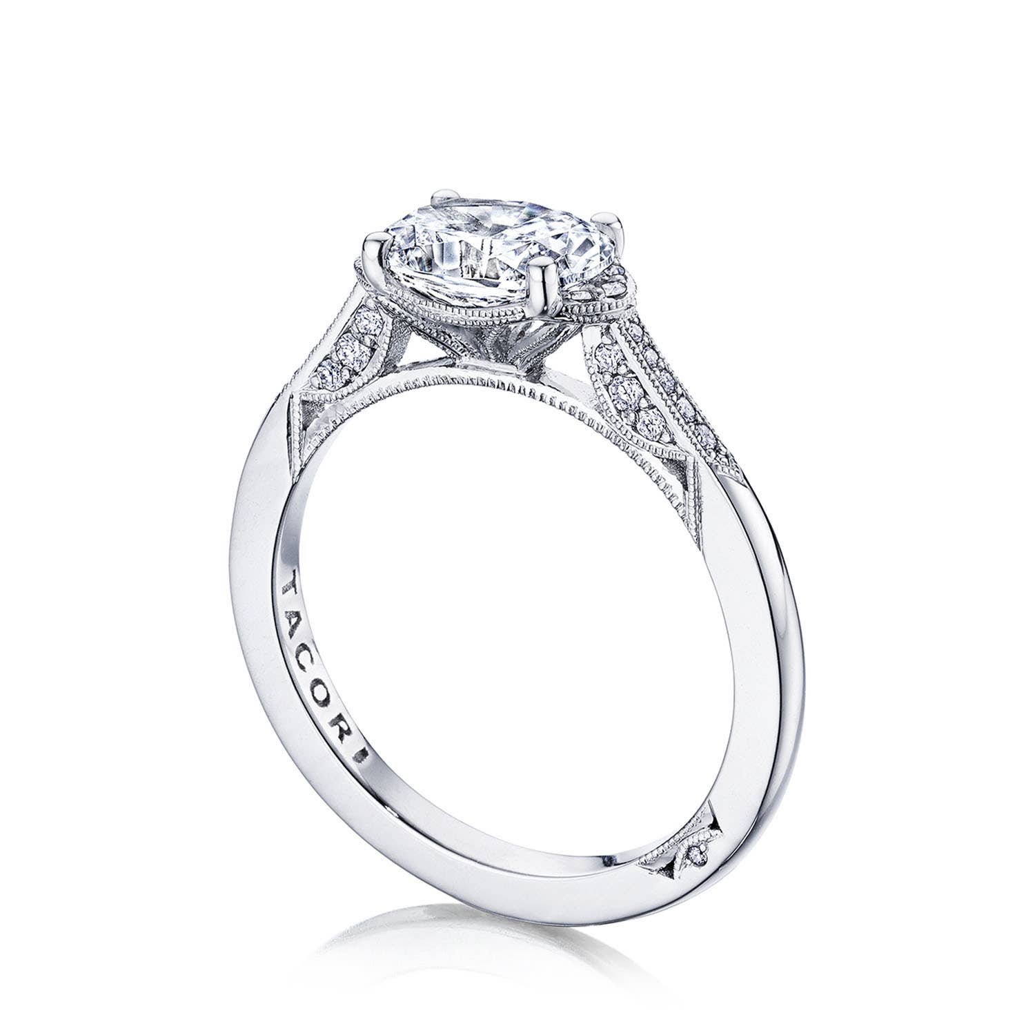 Simply TACORI | Oval Solitaire Engagement Ring 2655OV8X6