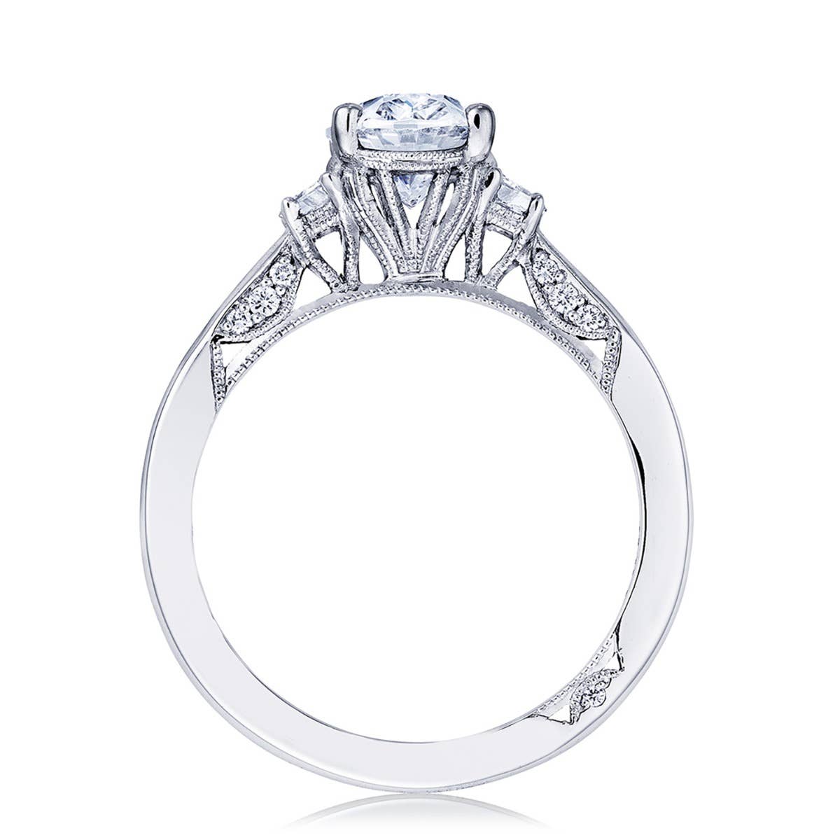 Simply TACORI | Oval 3-Stone Engagement Ring 2658OV75X55