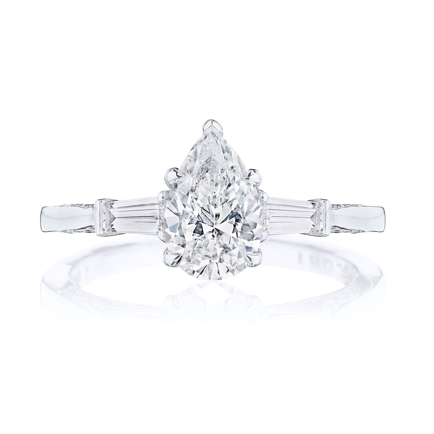 Simply TACORI | Pear 3-Stone Engagement Ring 2669PS85X55