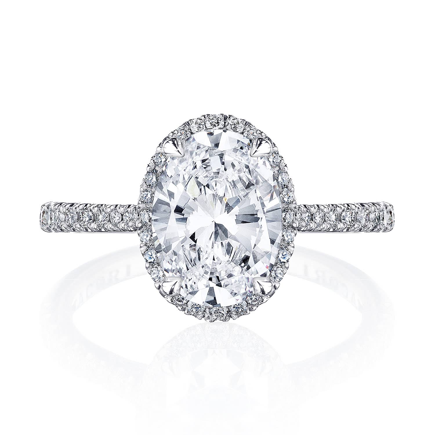 Simply TACORI | Oval Bloom Engagement Ring 2677OV95X7