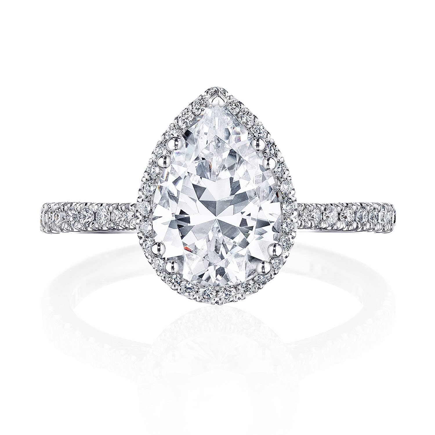 Simply TACORI | Pear Bloom Engagement Ring 2677PS10X7