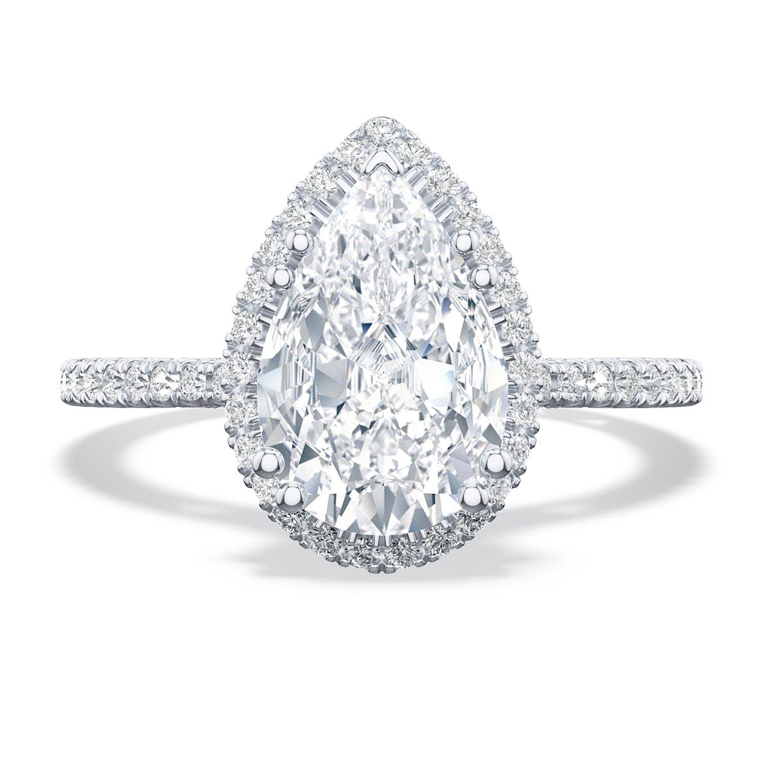 Simply TACORI | Pear Bloom Engagement Ring 268415ps10x7