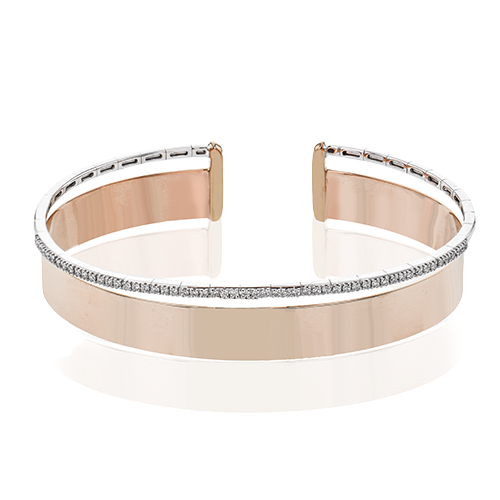 Bangle in 18k Gold with Diamonds LB2404