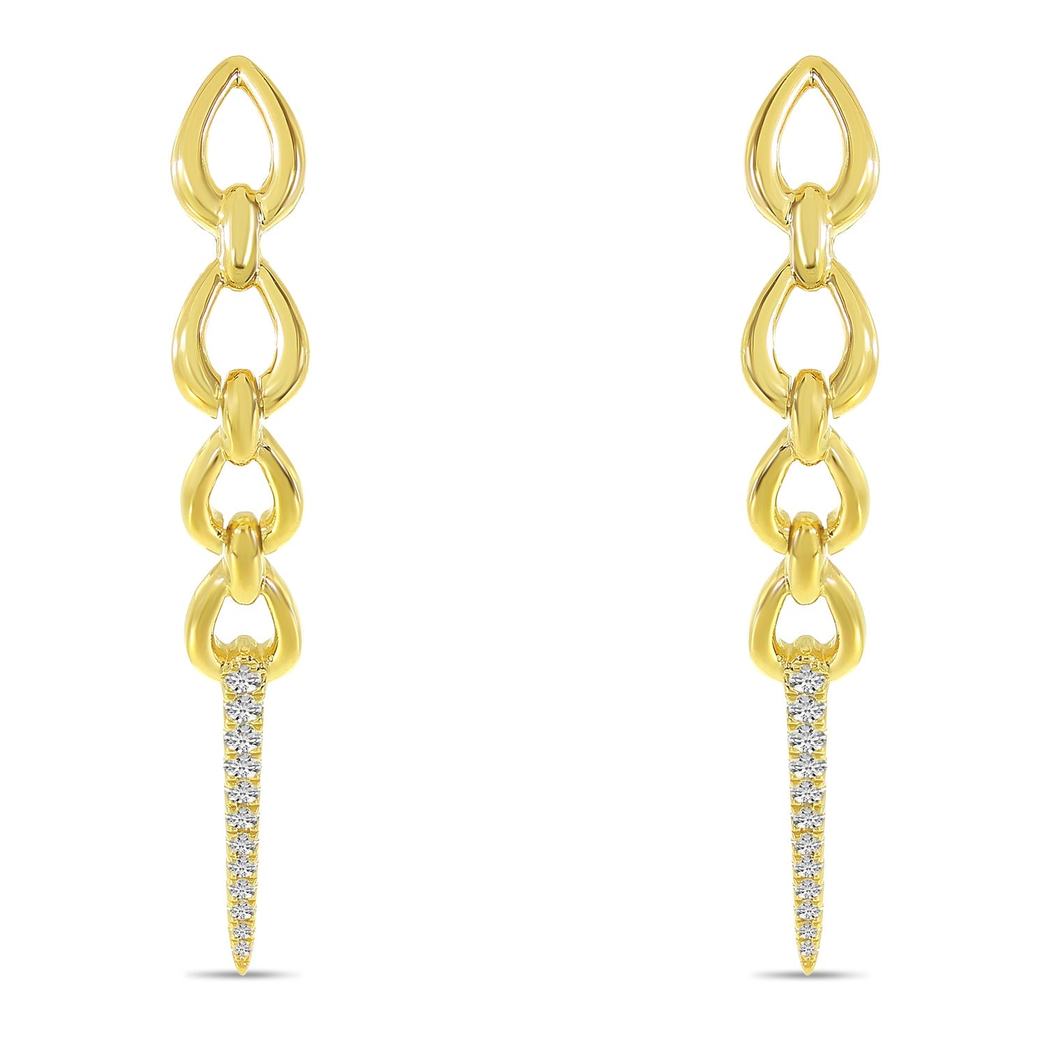 LONG CHAIN EARRINGS E10580