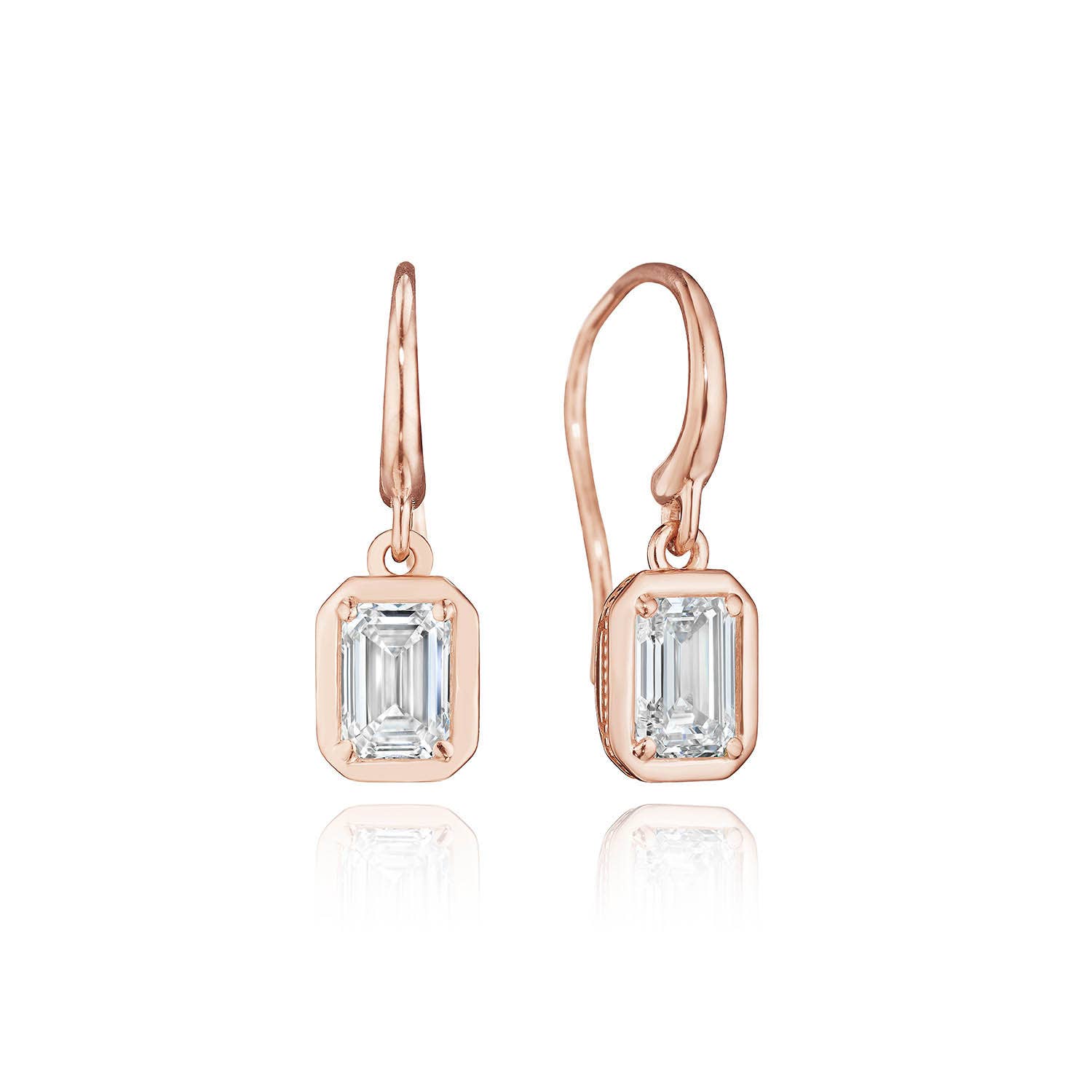 TACORI Allure | Diamond French Wire Earring - 1ct FE824EC55X4LDPK