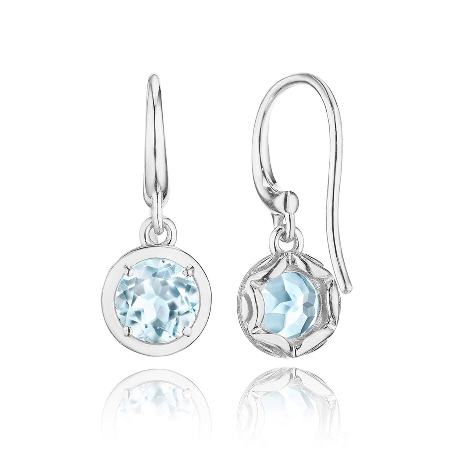 TACORI Allure | Sky Blue Topaz French Wire Earring - 1.4ct FE824RD5BT