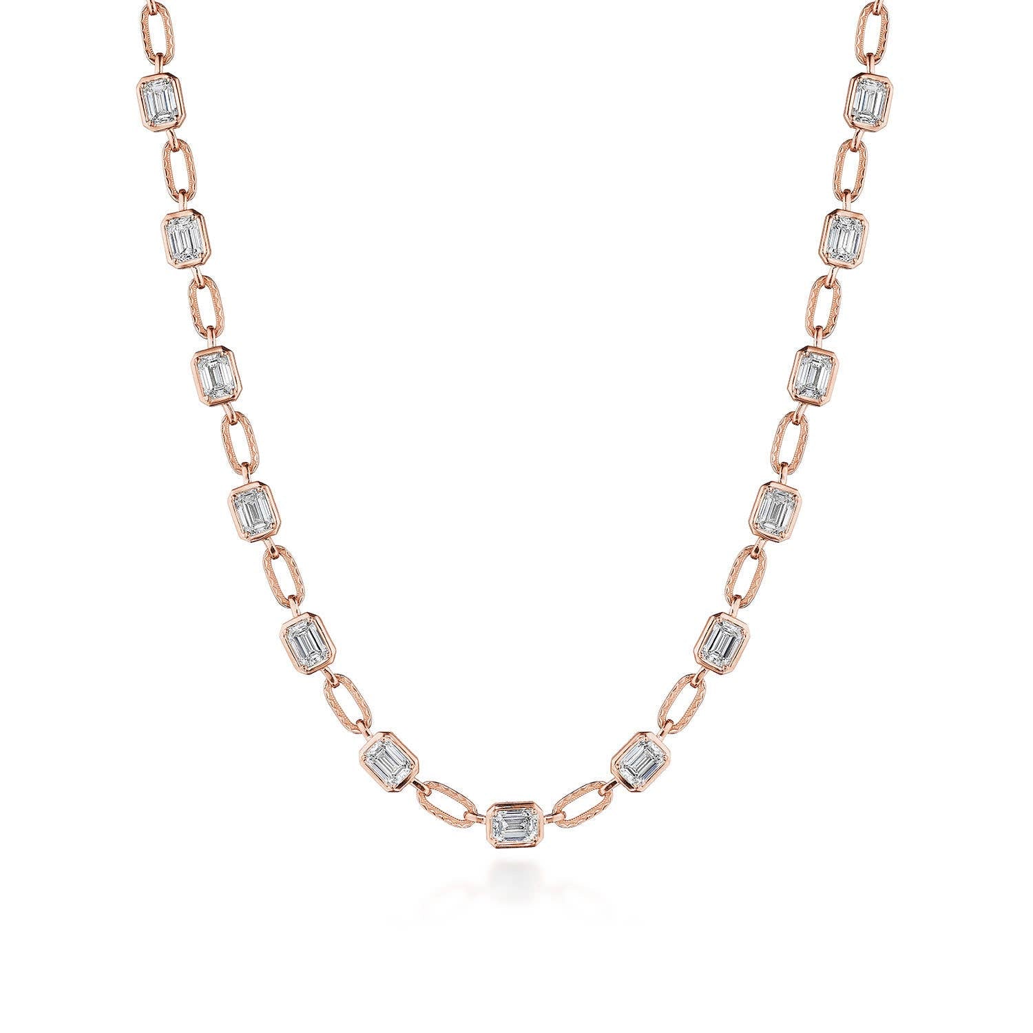 TACORI Allure | Lab Grown Diamond Link Necklace FN825EC55X4LDPK16