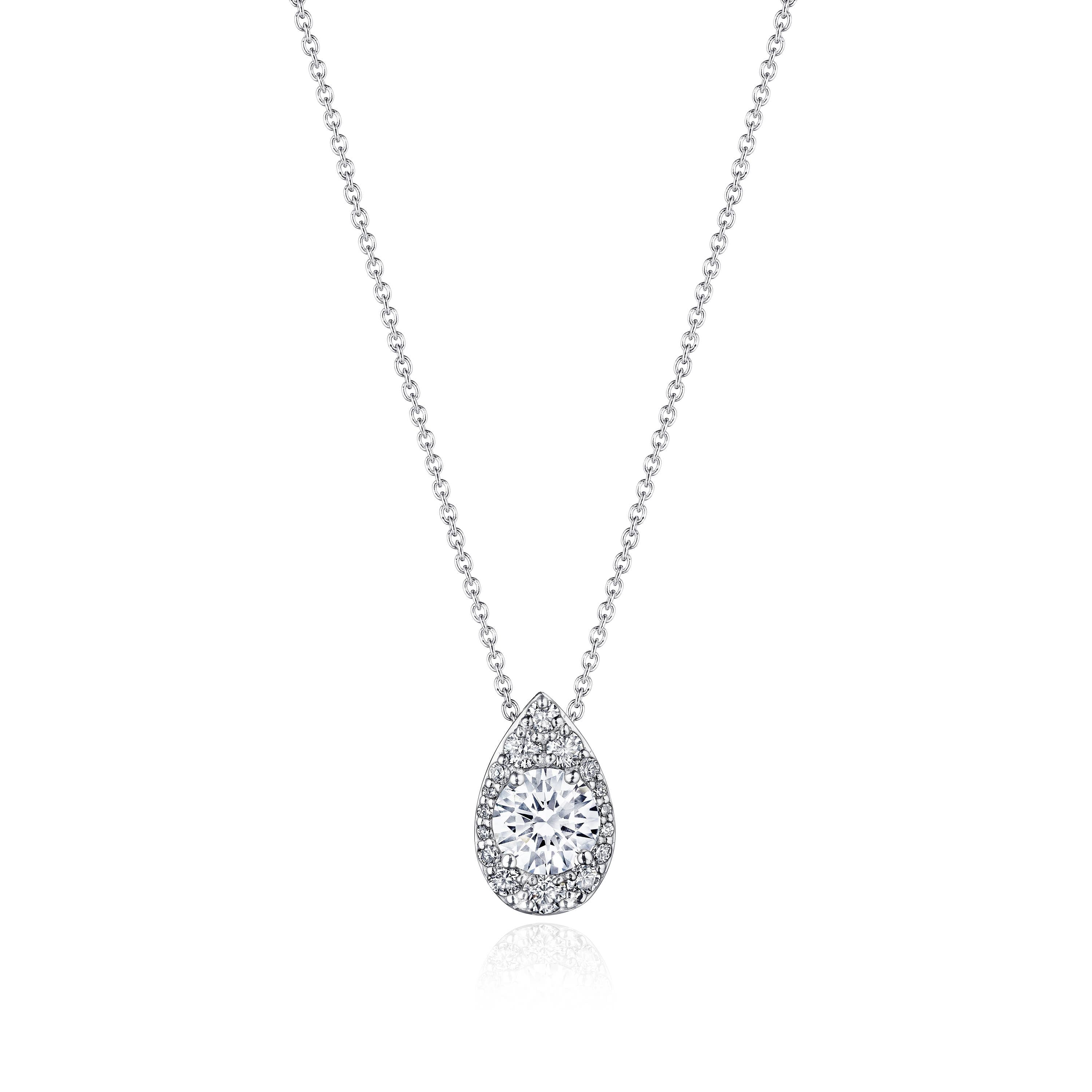 TACORI Bloom | 17" Pear Bloom Diamond Necklace FP811NRDPS55