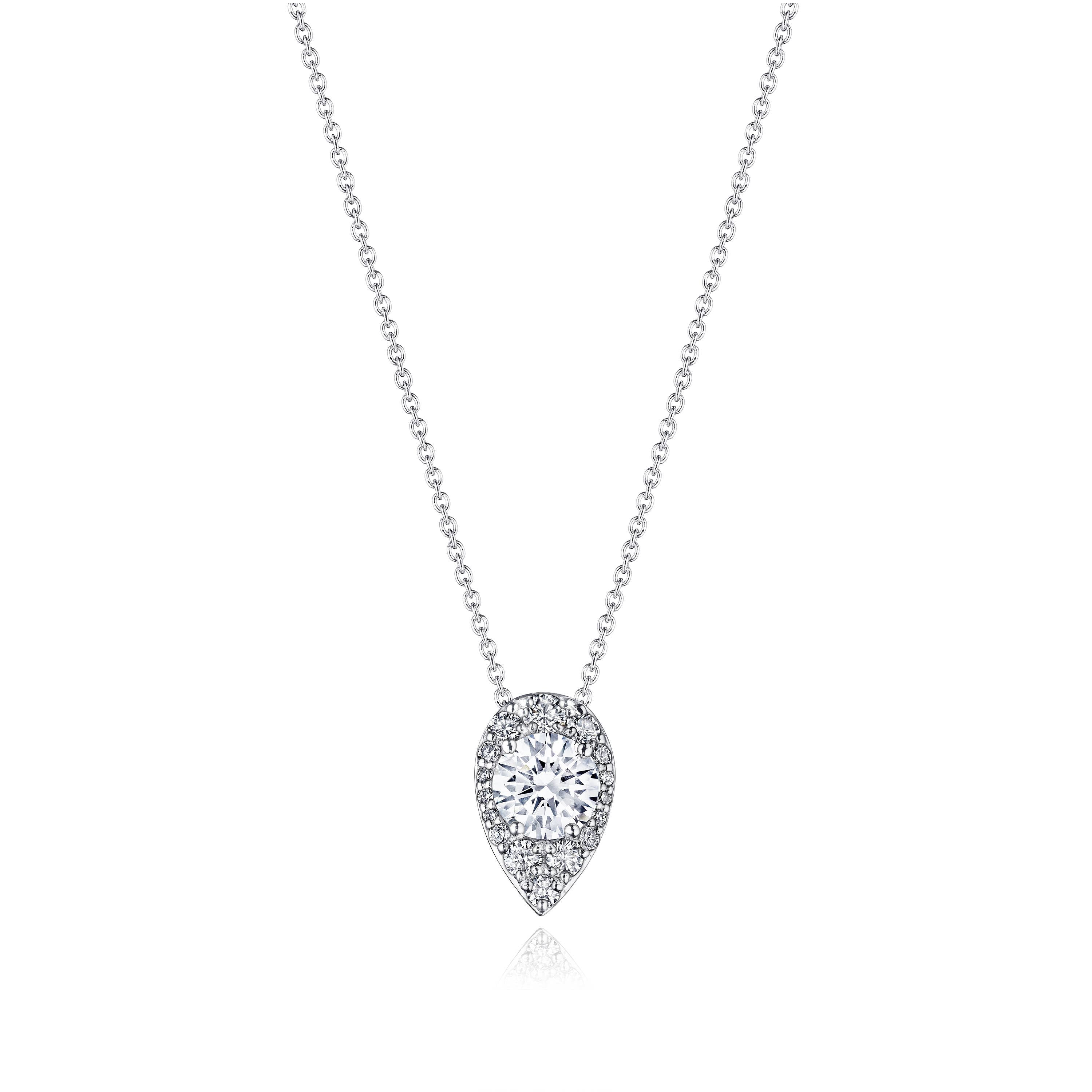 TACORI Bloom | 17" Pear Bloom Diamond Necklace FP811SRDPS65