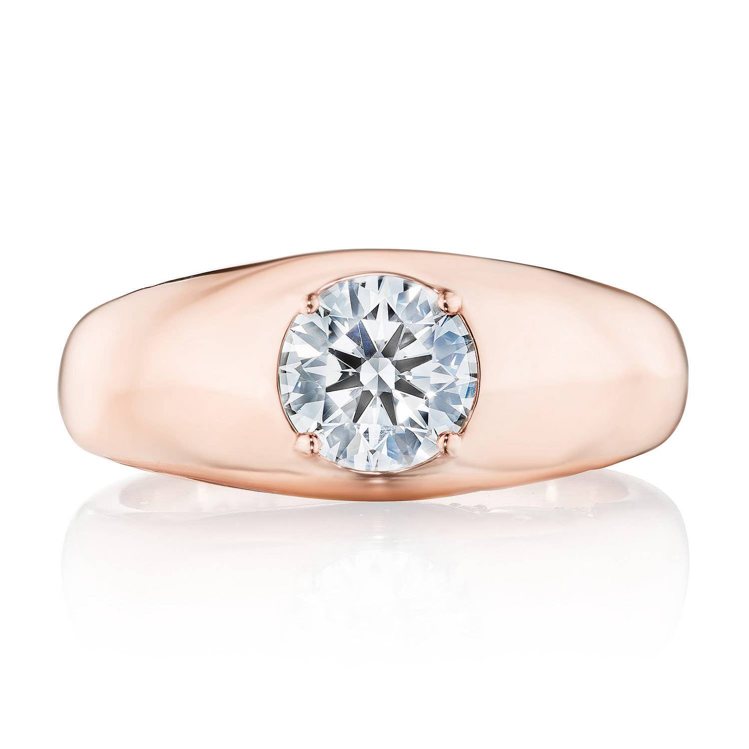 TACORI Allure | Domed Diamond Ring - 1.02ct FR817RD65LDPK